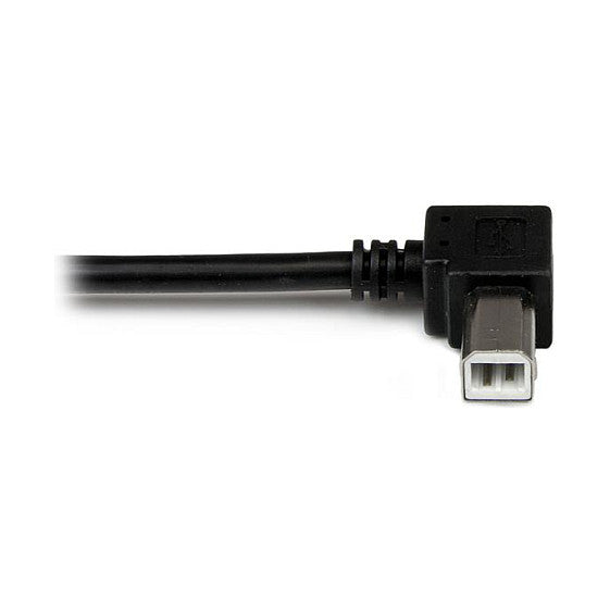 StarTech 2m USB 2.0 A to Left Angle B Cable - M/M