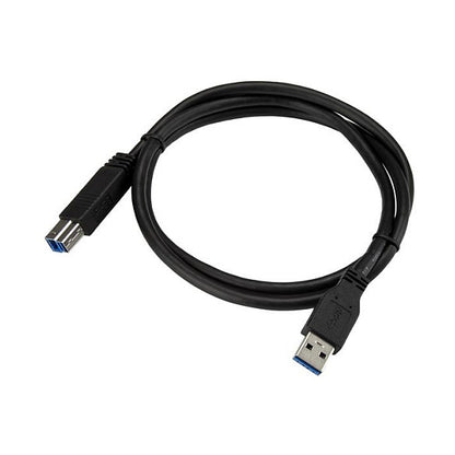 StarTech 1m 3ft Certified SuperSpeed USB 3.0 A to B Cable - M/M