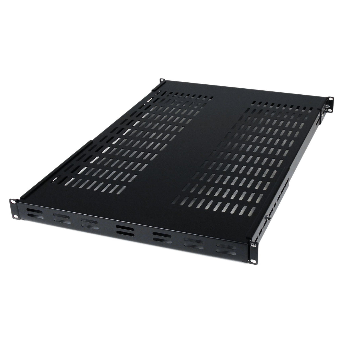 StarTech 19 Zoll Schwerlast Fachboden tiefenverstellbar fr Serverschrank mit Lftungsschlitzen