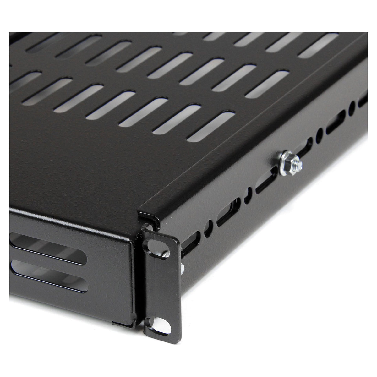 StarTech 19 Zoll Schwerlast Fachboden tiefenverstellbar fr Serverschrank mit Lftungsschlitzen