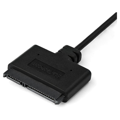 StarTech USB 3.1 Gen 2 to 2.5in SATA Adapter with Integrated Cable Typ