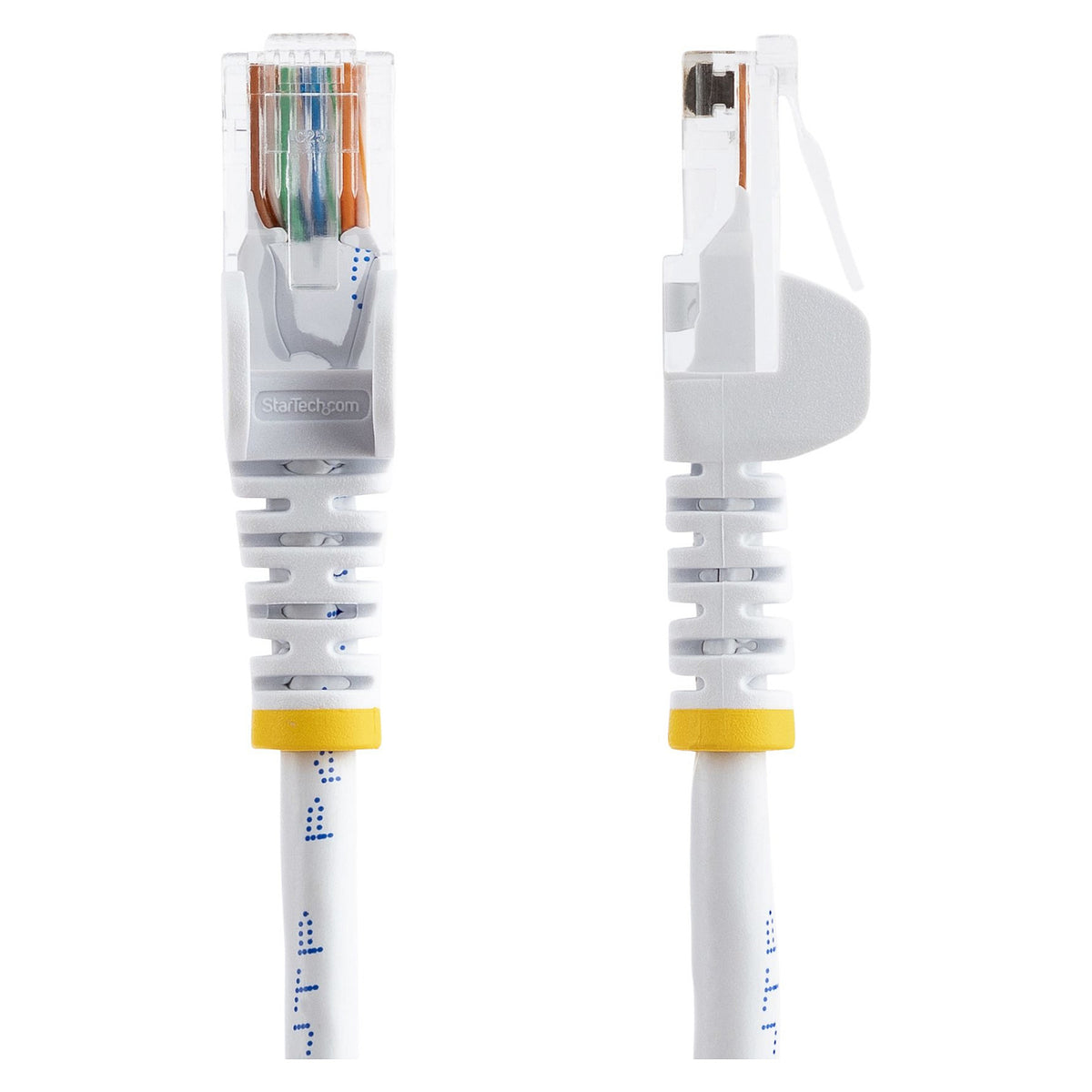 StarTech 5m White Cat5e Patch Cable with Snagless RJ45 Connectors - Long Ethernet Cable - 5 m Cat 5e UTP Cable