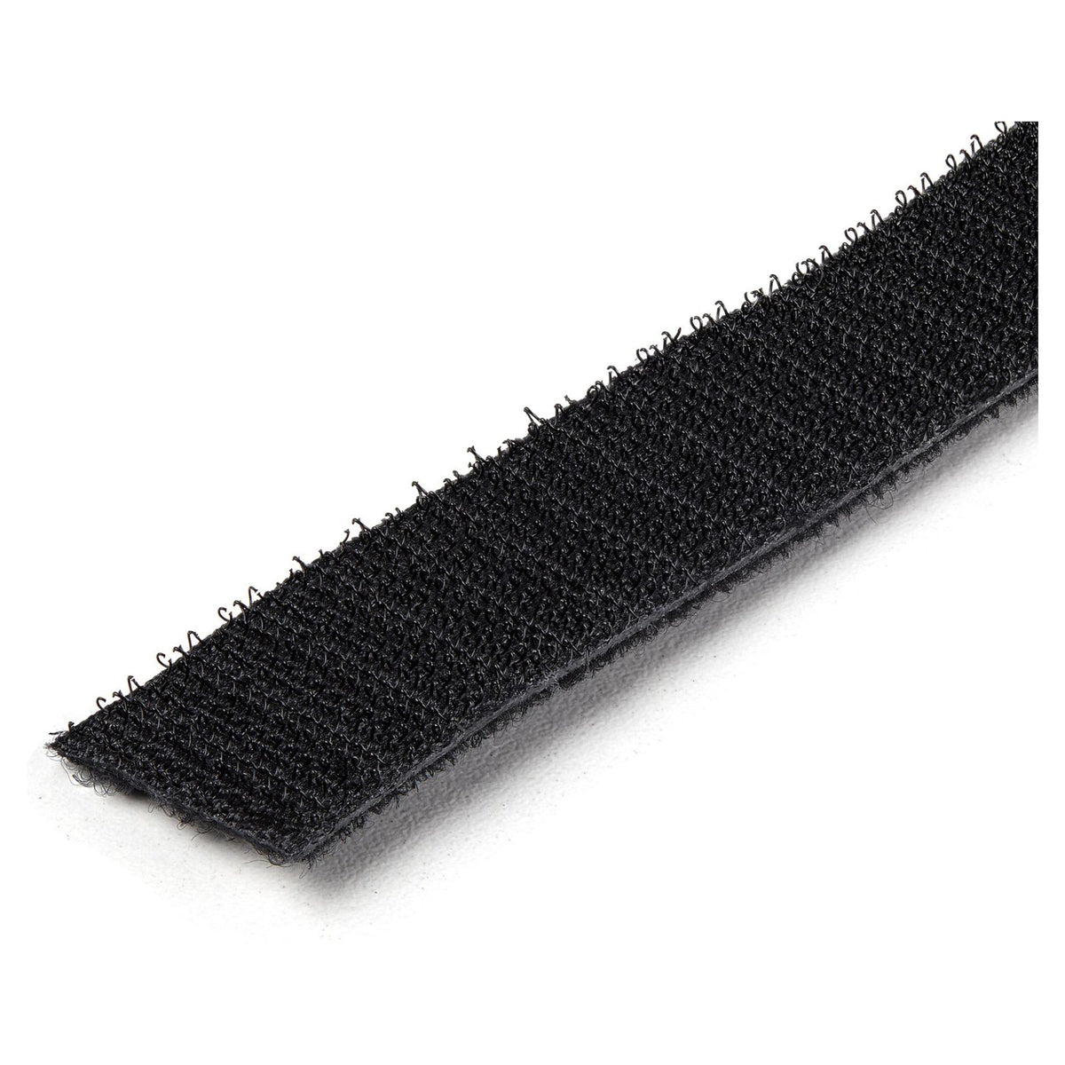 StarTech Hook-and-Loop Cable Management Tie - 100 ft. Bulk Roll - Black - Cut-to-Size Cable Wrap / Straps