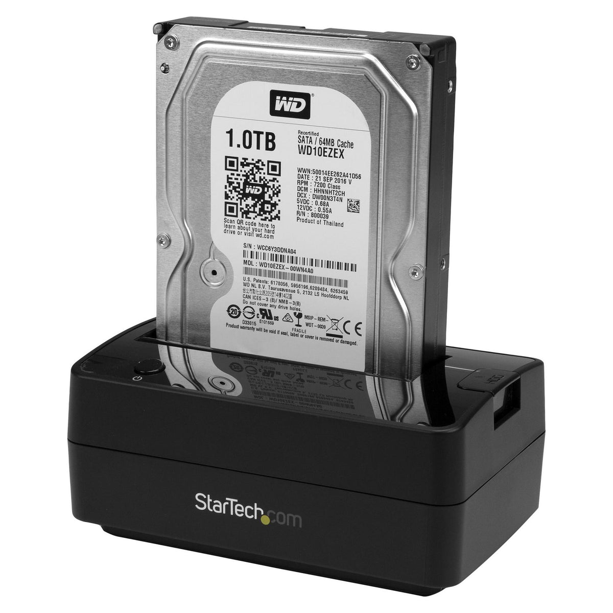 StarTech Dockingstation fr 6,35cm/8,89cm 2,5/3,5Zoll SATA Laufwerke - USB 3.1 (USB-A, USB-C) oder eSATA - USB A und USB C Kabel
