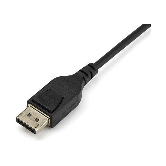StarTech DisplayPort 1.4 Cable - 3.3 ft / 1m - VESA Certified - 8K60Hz - HBR3 - HDR - DP to DP Mon Cable - 8K DisplayPort Cable