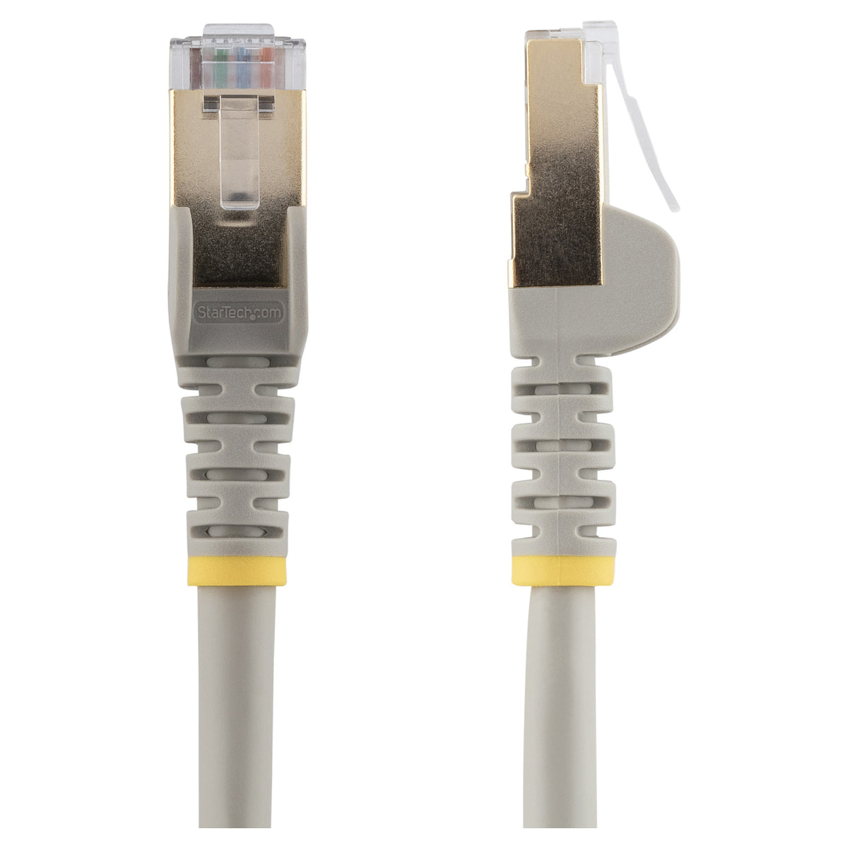 StarTech 1,5m CAT6a Kabel - Grau - Patchkabel - STP- Snagless-RJ45 - Patch-Kabel - RJ-45 (M)