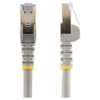 StarTech 1,5m CAT6a Kabel - Grau - Patchkabel - STP- Snagless-RJ45 - Patch-Kabel - RJ-45 (M)