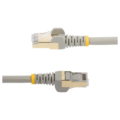 StarTech 1,5m CAT6a Kabel - Grau - Patchkabel - STP- Snagless-RJ45 - Patch-Kabel - RJ-45 (M)