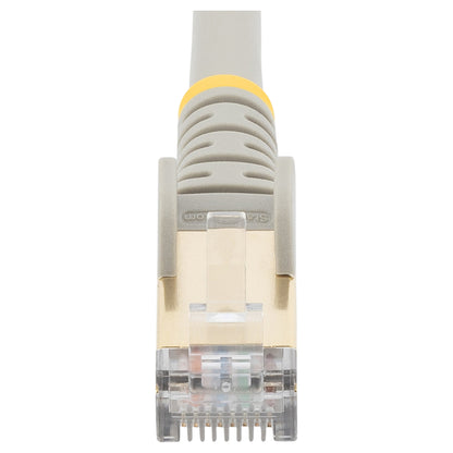 StarTech 1,5m CAT6a Kabel - Grau - Patchkabel - STP- Snagless-RJ45 - Patch-Kabel - RJ-45 (M)