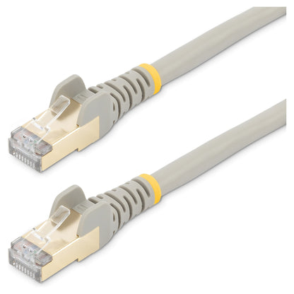 StarTech 1,5m CAT6a Kabel - Grau - Patchkabel - STP- Snagless-RJ45 - Patch-Kabel - RJ-45 (M)