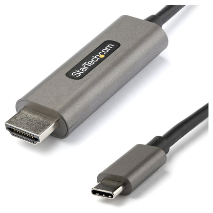 StarTech 1m USB-C auf HDMI Kabel 4K 60Hz mit HDR10 - Ultra HD Video Adapter Kabel - DP 1.4 Alt Mode HBR3 (CDP2HDMM1MH)
