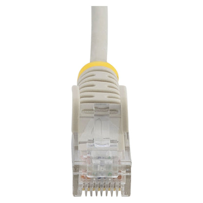 StarTech 3 m Cat6-Kabel - Schlankes Cat6-Patchkabel - Grau - Snagless RJ45-Anschlusse - Gigabit-Ethernet-Kabel - 28 AWG - Patch-Kabel - RJ-45 (M)