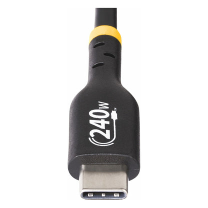 StarTech 2m USB-C Ladekabel, USB-IF zertifiziert, 240W PD EPR, M/M - USB-Kabel - 24 pin USB-C (M)