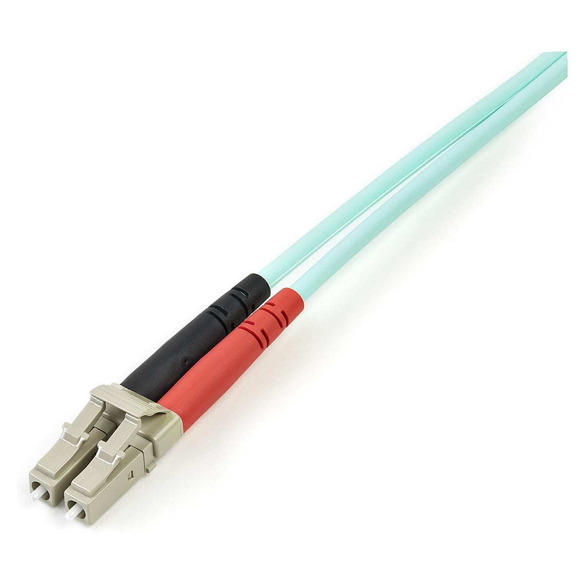 StarTech 3m 10 Gb Aqua Multimode 50/125 Duplex LSZH Fiber Patch Cable