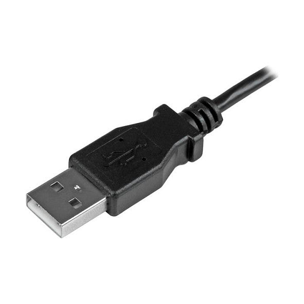 StarTech Micro-USB Charge-and-Sync Cable M/M - Left-Angle Micro-USB - 30/24 AWG - 1 m 3ft