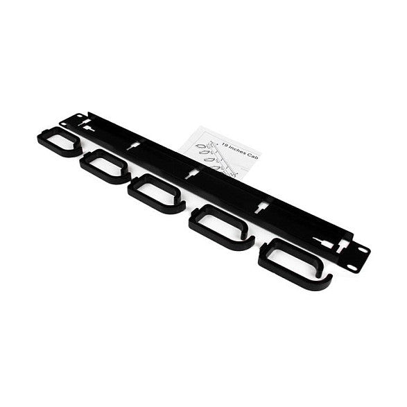 StarTech 1U Metal Rack Patch Cable Manager