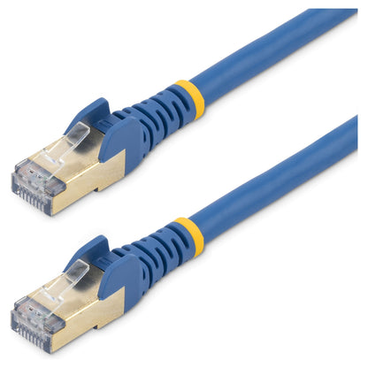 StarTech CAT6a Ethernet Cable - 3m - Blue Network Cable - Snagless RJ45 Cable - Ethernet Cord - 3m / 10ft