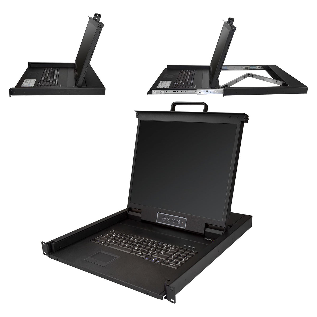 StarTech 1U Single-Port KVM Console for Server Rack 48,26cm 19Zoll