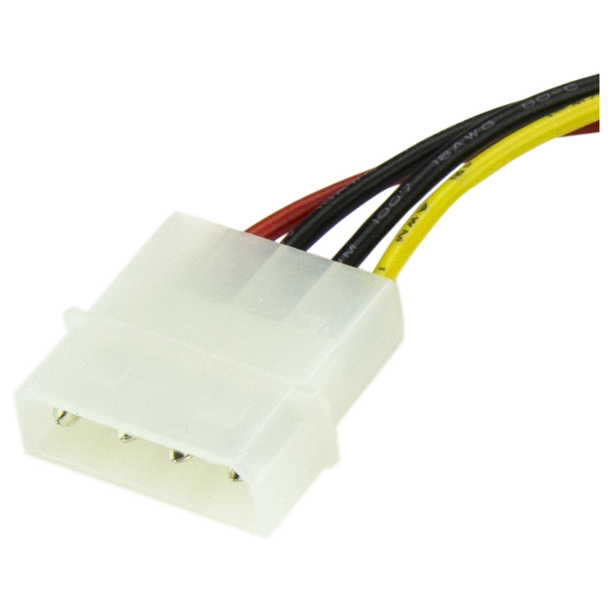 StarTech 6in 4 Pin Molex to SATA Power Cable Adapter