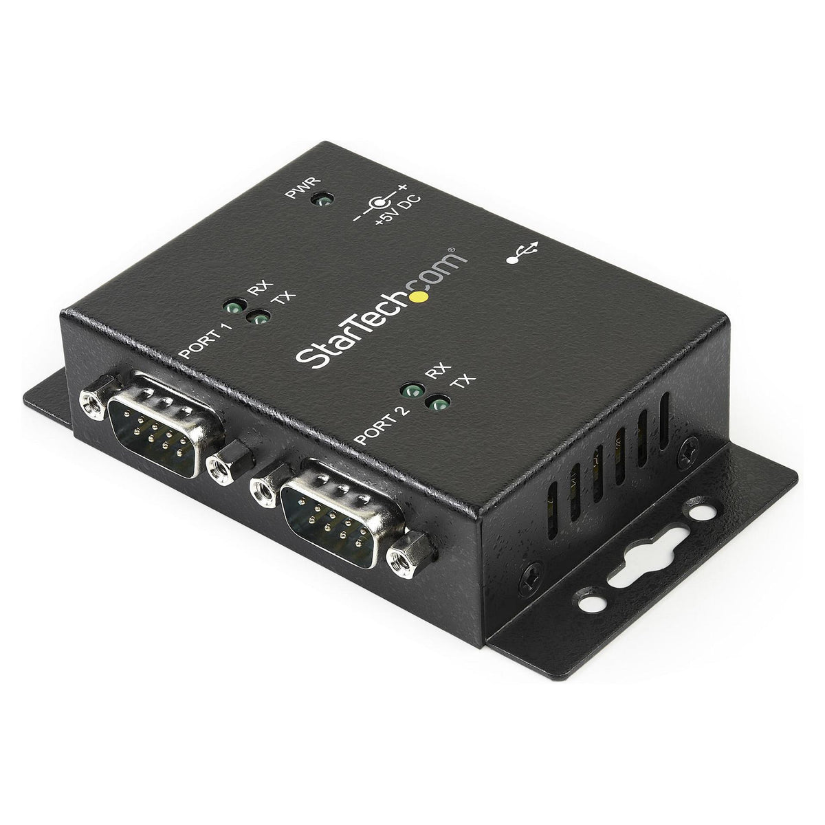 StarTech 2 Port USB auf Seriell RS232 Adapter - USB / DB9 Hub 2x DB9 Stecker 1x USB-B Buchse - Wandmontagefhig