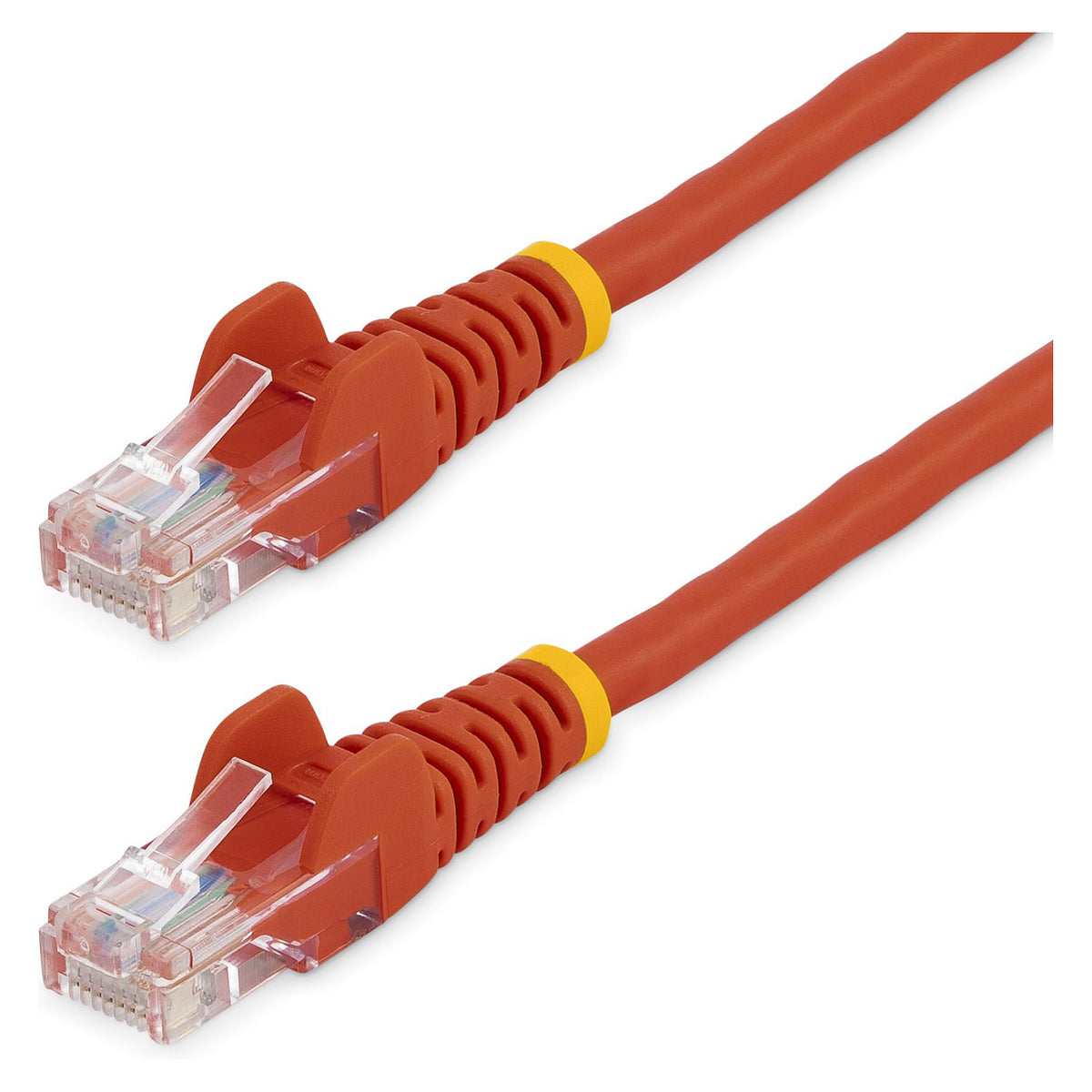 StarTech 5m Red Cat5e Patch Cable with Snagless RJ45 Connectors - Long Ethernet Cable - 5 m Cat 5e UTP Cable