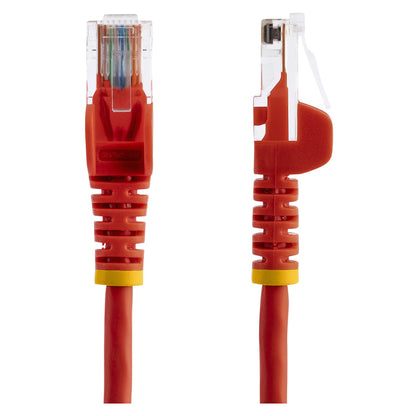 StarTech 5m Red Cat5e Patch Cable with Snagless RJ45 Connectors - Long Ethernet Cable - 5 m Cat 5e UTP Cable