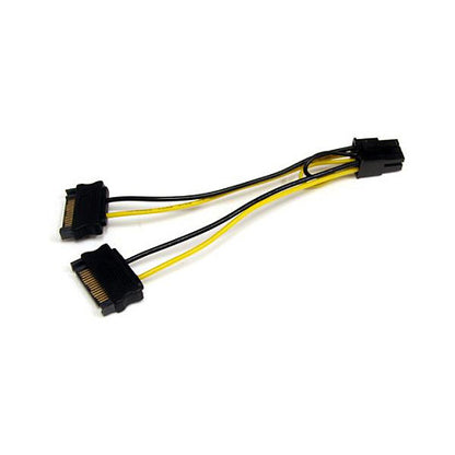 StarTech 6in SATA Power to 6 Pin PCI Express Video Card Power Cable Adapter