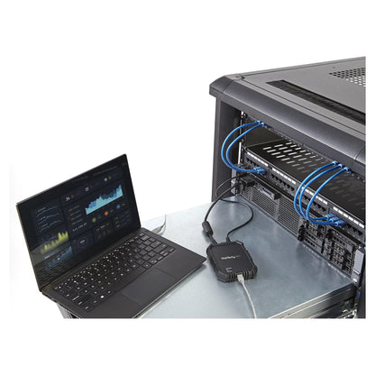 StarTech USB 2.0 KVM Konsole - Mobiler Laptop Crash Cart Adapter mit Datenbertragung und Videoaufnahme
