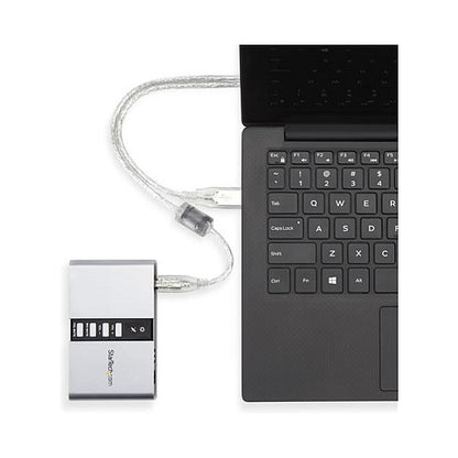 StarTech 7.1 USB Audio Adapter External Sound Card with SPDIF Digital Audio