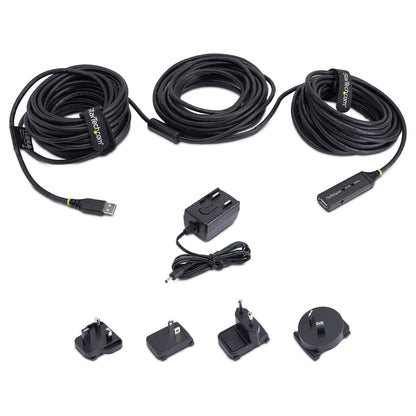 StarTech 5m aktives USB 2.0 Verlngerungskabel - St/Bu - USB Verlngerung / Repeater Kabel