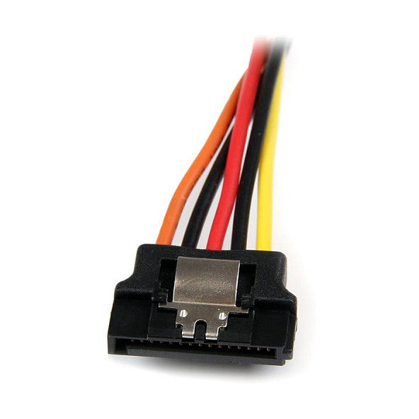 StarTech 6in Latching SATA Power Y Splitter Cable Adapter - M/F