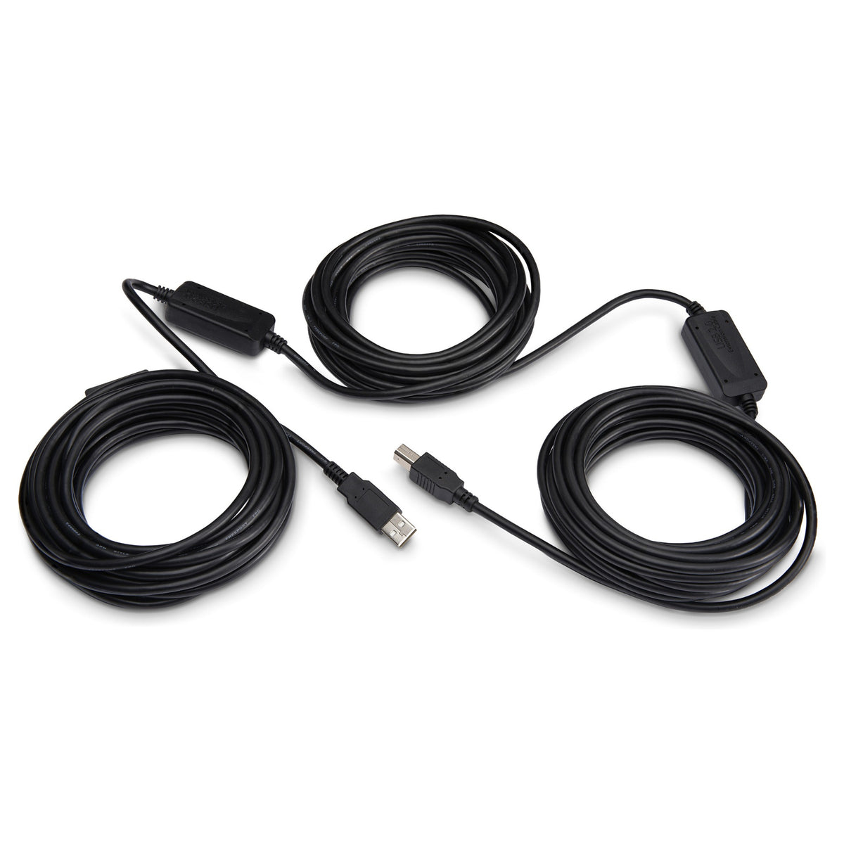 StarTech 15m aktives USB 2.0 A auf B Kabel - Stecker/Stecker - USB Druckerkabel 1x USB A / 1x USB B - Schwarz