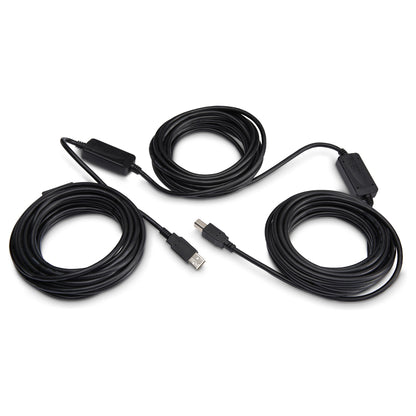 StarTech 15m aktives USB 2.0 A auf B Kabel - Stecker/Stecker - USB Druckerkabel 1x USB A / 1x USB B - Schwarz