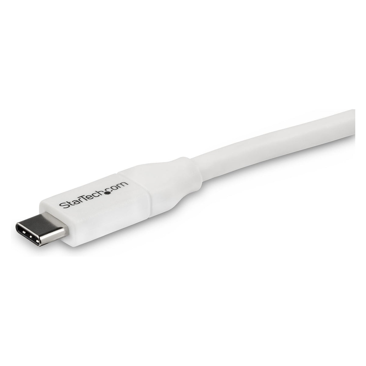 StarTech USB-C auf USB-C Kabel mit 5A Power Delivery - St/St - Weiss - 4m - USB 2.0 - USB-IF zertifiziert - USB Typ C Kabel