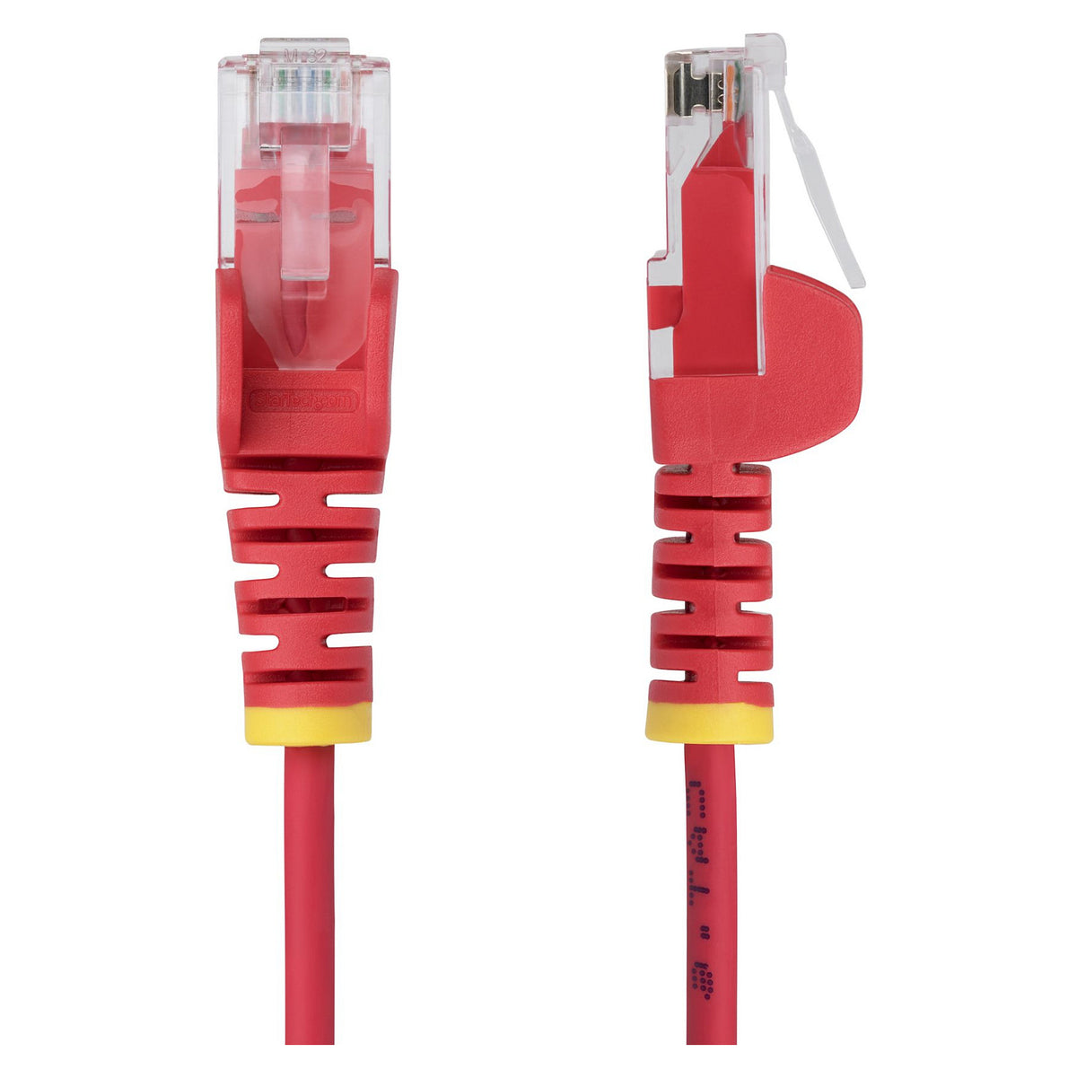 StarTech.com 1m Red Slim CAT6 Ethernet Cable, Snagless, 28AWG, LSZH - Patch-Kabel - RJ-45 (M)