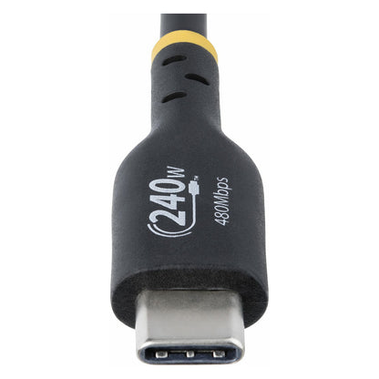 StarTech.com 3m USB-C Ladekabel, USB-IF zertifiziert, 240W PD EPR, M/M - USB-Kabel - 24 pin USB-C (M)