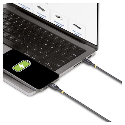 StarTech.com 3m USB-C Ladekabel, USB-IF zertifiziert, 240W PD EPR, M/M - USB-Kabel - 24 pin USB-C (M)