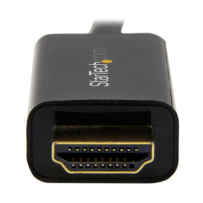 StarTech DisplayPort auf HDMI Kabel - 5m - DP zu HDMI Adapter mit Kabel - Ultra HD 4K 30Hz - St/St