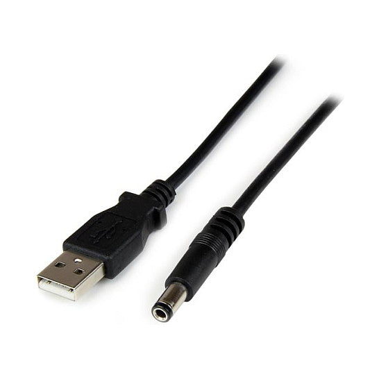 StarTech USB to 5.5mm Power Cable - Type N Barrel - 1m