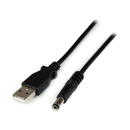 StarTech USB to 5.5mm Power Cable - Type N Barrel - 1m