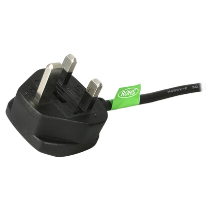 StarTech.com 1 m UK PC Stromkabel, BS 1363 zu C13, 18AWG, Kaltgerätekabel - Stromkabel - BS 1363 (S)