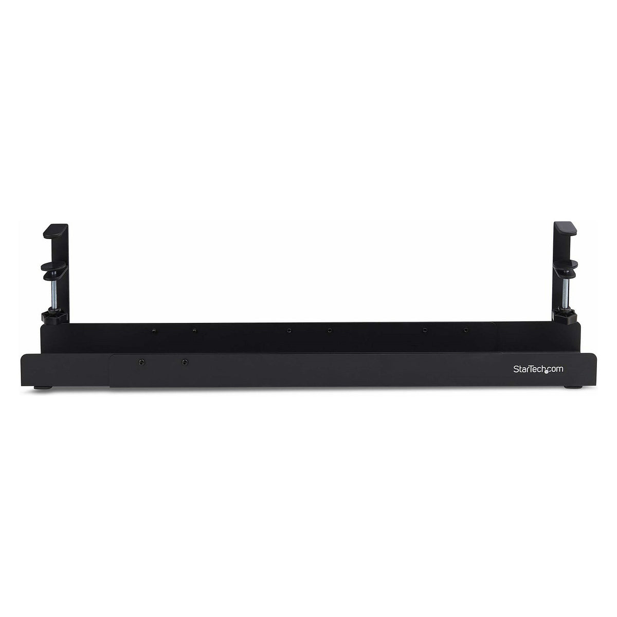 StarTech.com Under Desk Cable Management Tray, Clamp-on Installation