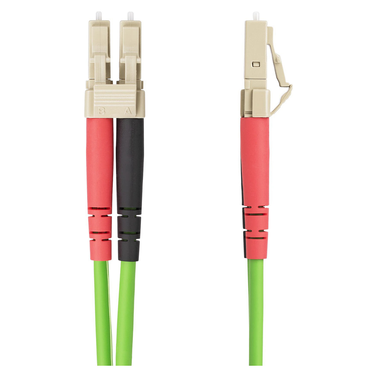 StarTech.com 2m LC zu LC (UPC) OM5 Multimode Glasfaserkabel, LSZH LWL - Patch-Kabel - LC/UPC Multi-Modus (M)