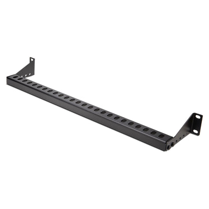 1U rack cable guide with adjustable depth, cable guide bracket