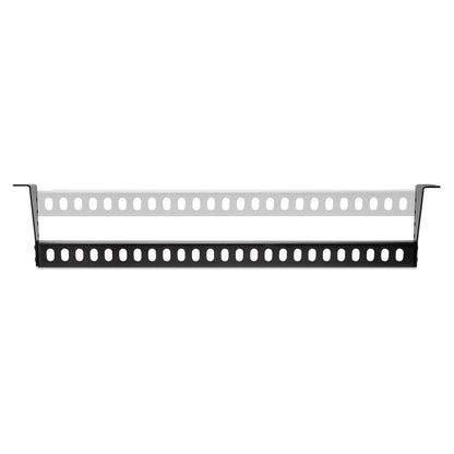 1U rack cable guide with adjustable depth, cable guide bracket
