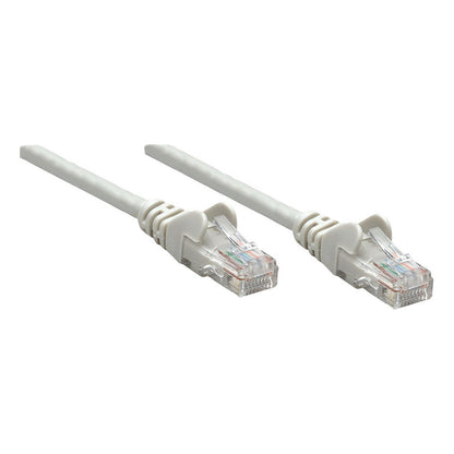 Patchkabel RJ45 U/UTP Cat6 10m Hebelschutz grau