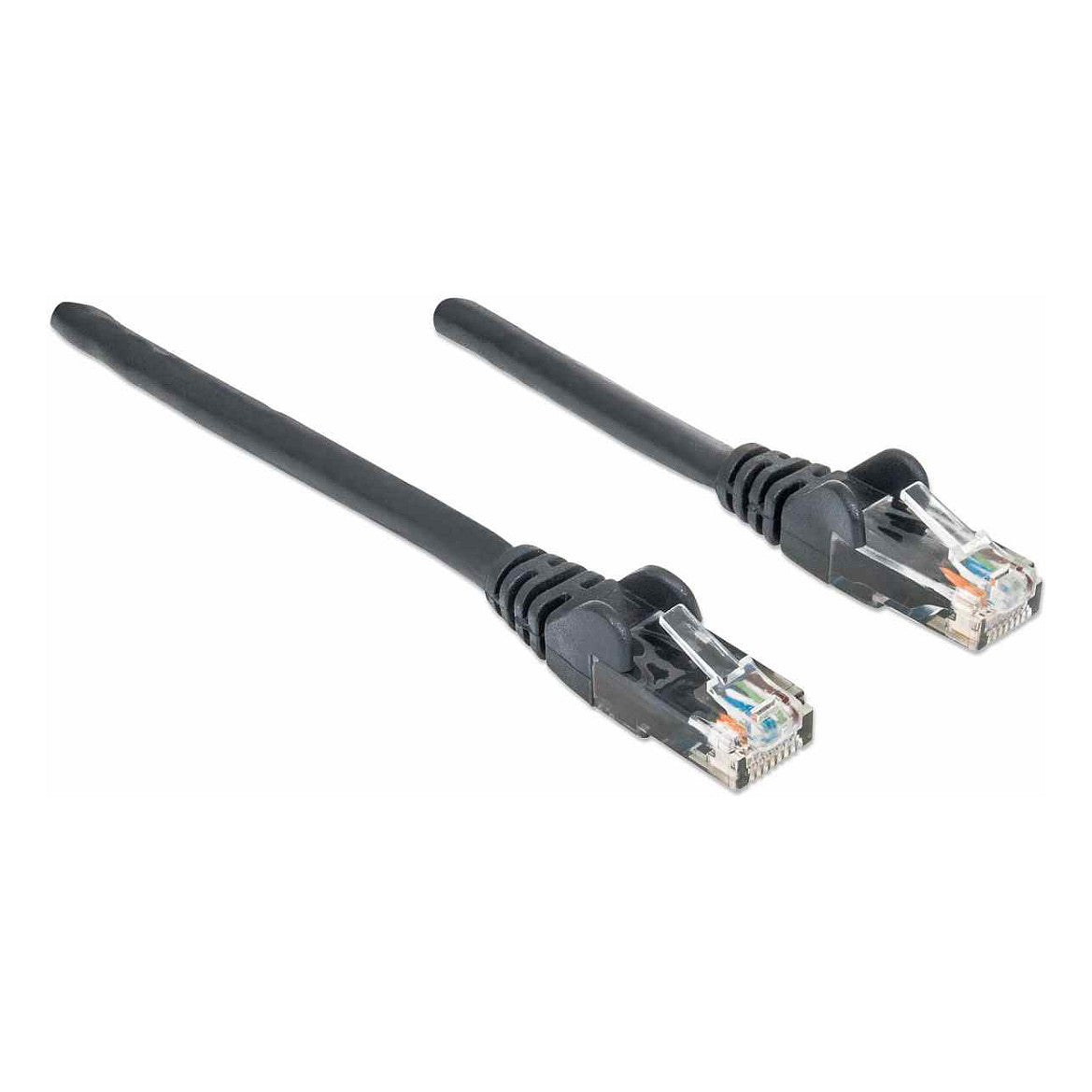 Patchkabel RJ45 U/UTP Cat6 2.00m Hebelschutz schw