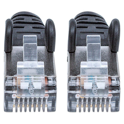 Patchkabel RJ45 S/FTP Cat6 Kupfer LSZH 7,5m schwa