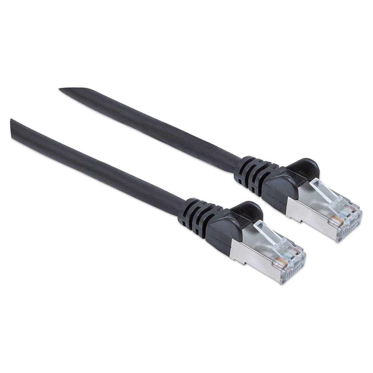 Patchkabel Cat6A CU S/FTP LSZH 10.0m schwarz