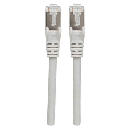 Patchkabel Cat6a-Stecker/Cat7-Rohkabel 0,5m grau